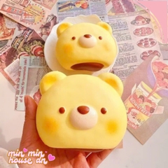 Squishy Bánh Mỳ Gấu Xinh Slow Mềm Mịn HT