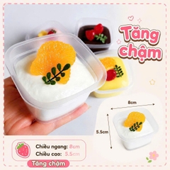 Squishy HT Mochi Hộp Vuông dính nhẹ