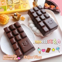Squishy HT Thanh Chocolate Mặt Cười
