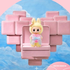 Labubu Queen POP MART THE MONSTERS Let's Checkmate Series-Vinyl Plush Hanging Card SP