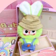 Blind box Baby three BB3 Macaron thỏ nhỏ có móc khóa treo