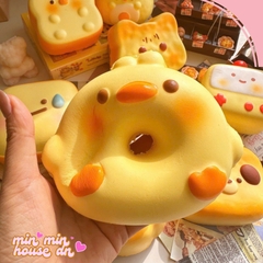 Squishy Bánh mỳ hình động vật dễ thương Chậm Tăng Mềm Mịn