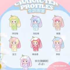 Blind Box nommi v2 Nommi thỏ trong vườn hoa