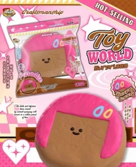 Mido Squishy Bé Da Đen Tóc Hồng Paradise CH