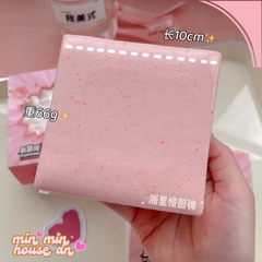 Squishy HT Soap Bánh Xà Phòng 2 Mặt Khổ Vuông Slow Siêu Mềm