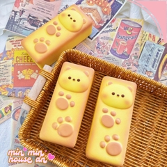 Squishy Chậm Tăng - Bánh Mỳ Chân Mèo Ngọt Ngào HT