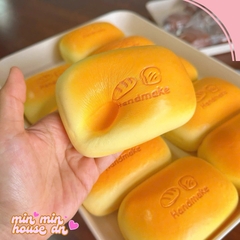 Squishy Moozy bánh mỳ khối dễ thương handmake chậm tăng mềm mịn chính hãng