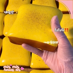 Squishy HT Bánh Mỳ Lát Slow Tăng Chậm Mềm Mại