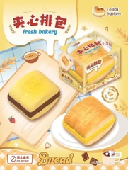 Leilei squishy Bánh Mỳ Bơ