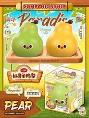 Mido Squishy Quả Lê Mũi Đỏ màu vàng
