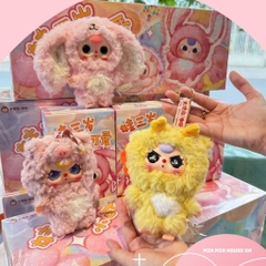 Blind box Baby three BB3 v3 mini bảng mới nhất dễ thương nhỏ nhắn có móc khóa