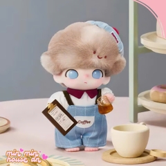 DIMOO Crush on Coffee Series-Vinyl Plush Blister Pack 17cm POP MART