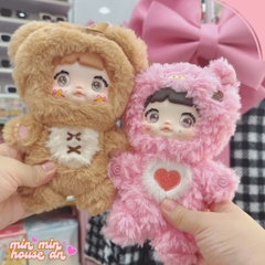 Nommi Ver 1 Động Vật Đáng Yêu, Blind Box Ngẫu Nhiên, móc khoá túi gấu bông