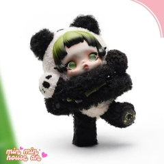 Skullpanda Panda - Gấu trúc - Bảng đặc biệt 17cm móc khoá POP MART