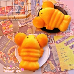 Squishy Chậm Tăng - Bánh Mỳ Tôm Hùm - Bánh Mỳ Con Cua HT