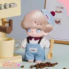 DIMOO Crush on Coffee Series-Vinyl Plush Blister Pack 17cm POP MART