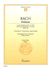 Andante from Organ Sonata, BWV 528