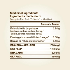 Thuốc bổ mắt dạng lỏng với Omega-3, Citrus của NutraSea (200ml)
