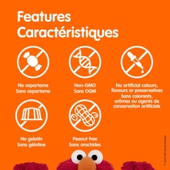 Kẹo bổ sung Vitamin D 600 IU của Sesame Street (180 viên)
