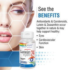 Thuốc bổ mắt  Lutein 24 mg của Solaray (30 viên)