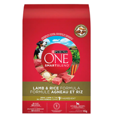 Thức ăn khô cho chó vị thịt cừu Purina ONE® SmartBlend ™ (14kg)