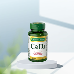 Viên uống Vitamin C & D3 của Nature's Bounty (100 viên)