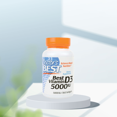 Viên uống Vitamin D3 5000 IU của Doctor's Best (360 viên)