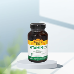 Viên uống Vitamin D3 1000 IU của Country Life (200 viên)