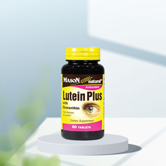 Natural Lutein Plus với Zeaxanthin bổ mắt của Mason (60 viên)