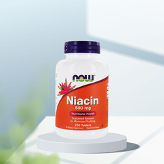 Viên uống bổ Niacin 500 mg của NOW (250 viên)