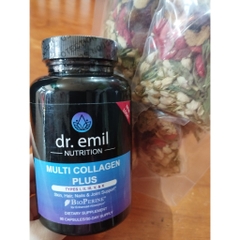 Viên uống trắng da Dr. Emil Multi Collagen Plus hỗ trợ da, móng, tóc và khớp 90 viên
