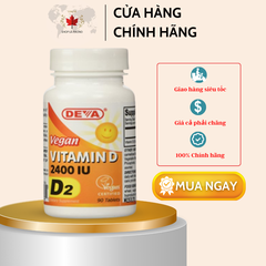 Vitamin D  2400 IU của Deva (90 Viên)