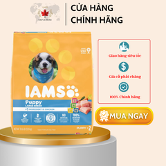 Thức ăn khô cho chó con Iams Smart Proactive Health (13,9kg)