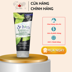 Sữa Rửa Mặt Tẩy Da Chết Trà Xanh Fresh Skin Apricot Scrub ST.IVES
