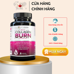 Viên uống giảm cân trắng da Collagen Burn 90 viên từ Canada