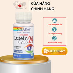 Thuốc bổ mắt  Lutein 24 mg của Solaray (30 viên)