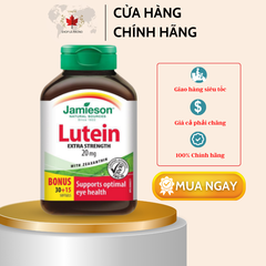 Lutein Extra Strength 20 mg với Zeaxanthin cura Jamieson