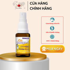 Thuốc xịt DHA 80 với Omega 3 dạng lỏng Thinkmist (100ml)