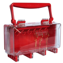 Portable and Transparent Acrylic Group Lockout Boxes BAN-X18 BEIAN LOCK