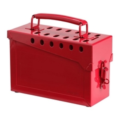 Red Portable Group Lockout Box BAN-X104 BEIAN LOCK