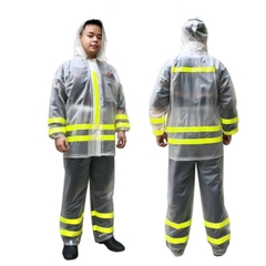 Áo Mưa Bộ Rando Màu Trong Suốt Phản Quang Mã sản phẩm: ASPC-02