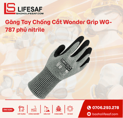 Găng Tay Chống Cắt Wonder Grip WG-787 phủ nitrile