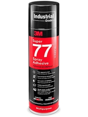 Keo Phun Xịt Đa Năng 3M™ Super 77™, Khối Lượng Tịnh 16.75 oz, 12 Chai/Thùng
