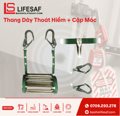 Thang Dây Thoát Hiểm + Cặp Móc