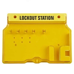 Trạm khóa có mái che với 5 móc treo ổ khóa PROLOCKEY LS01