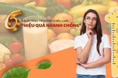 6 CÁCH TĂNG CHIỀU CAO HIỆU QUẢ NHANH CHÓNG
