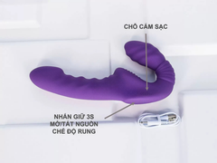 Dương Vật Kết Hợp Kích Hậu Yunman Có Điều Khiển Từ Xa Pin Sạc