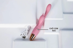 Máy Massage Có Nhánh Nhỏ Gọn Nhiều Chế Độ Rung Tỏa Nhiệt