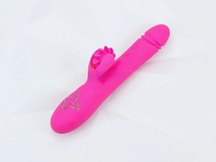 Dương Vật Giả Kèm Lưỡi Cao Cấp Esther Bi Xoay Rung – Thụt