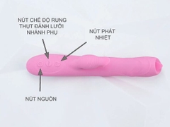 Dương Vật Giả Đa Năng Joker Rung, Thụt, Lưỡi Liếm Tỏa Nhiệt